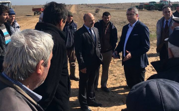 Bakanmz Mera Islah Projesi kapsamnda Bayramdere'de