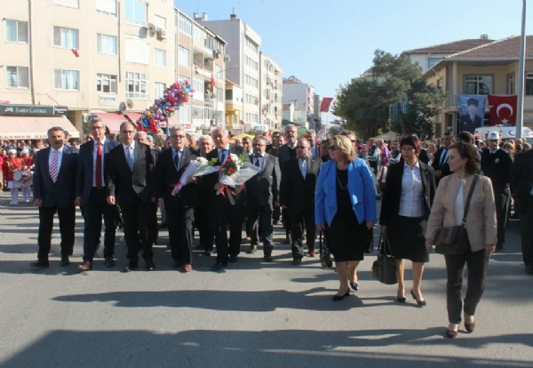 Bakanmz Babaeski, Krklareli ve  Kofaz'n Kurtuluunda Hazr Bulundu