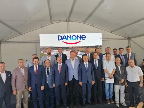 Lleburgaz lemizde Danone Firmasnn Ek retim Tesis Al