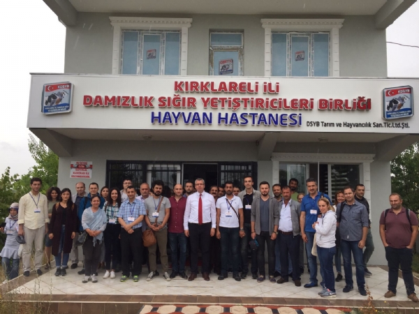 Hsn M. zyein Vakf ve zyein niversitesinden Hayvan Hastanemize Ziyaret
