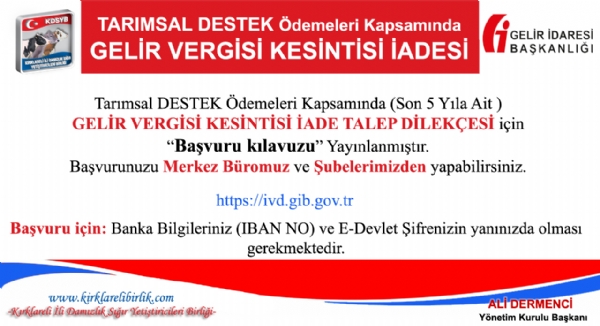 GELR VERGS KESNTS ADESNE BAVURULAR N 