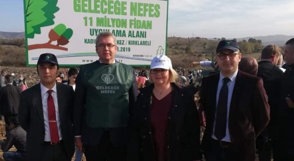 81 lde Gelecee Nefes 11 milyon Fidan Dikimi
